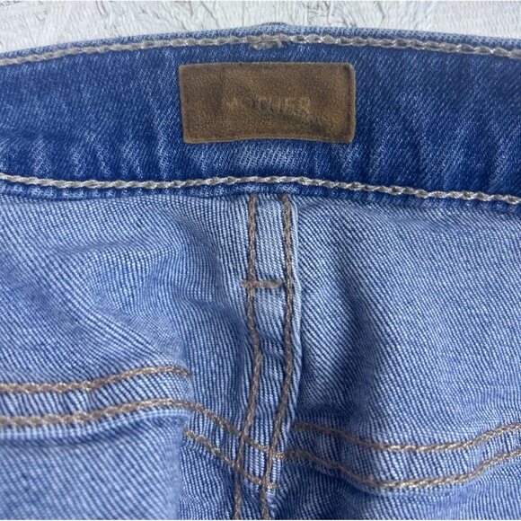 Mother The Pencil Pusher Women's 33 Denim Midi Jean Skirt Blue - Picture 7 of 10